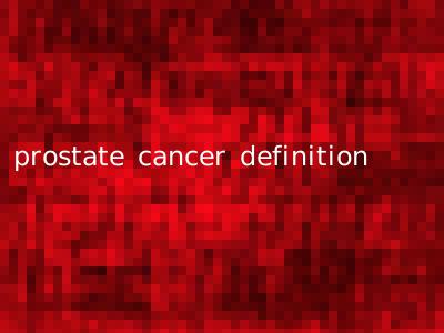 prostate cancer definition