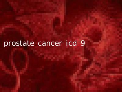 prostate cancer icd 9