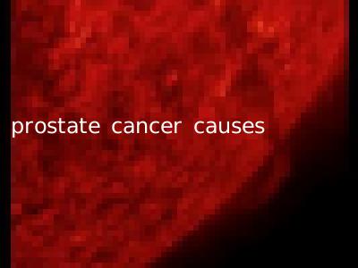 prostate cancer causes