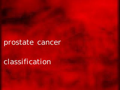 prostate cancer classification