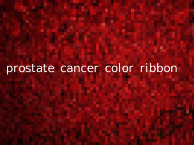prostate cancer color ribbon