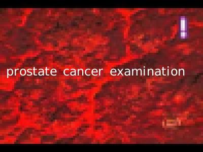 prostate cancer examination