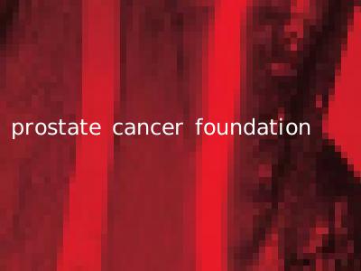 prostate cancer foundation