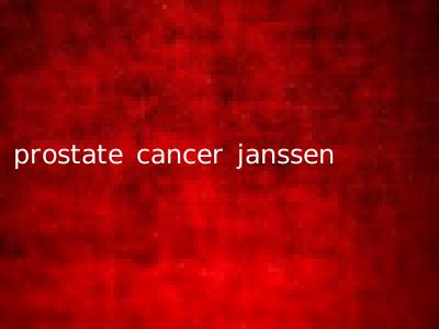 prostate cancer janssen