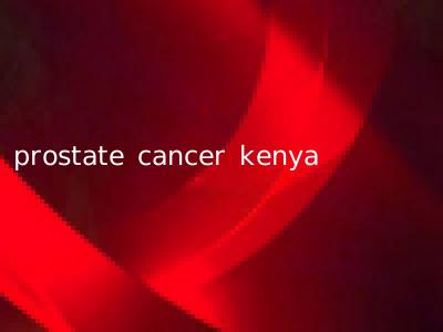prostate cancer kenya