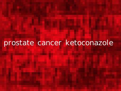 prostate cancer ketoconazole