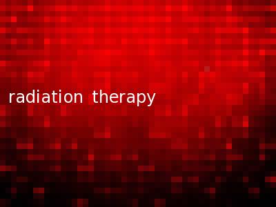 radiation therapy